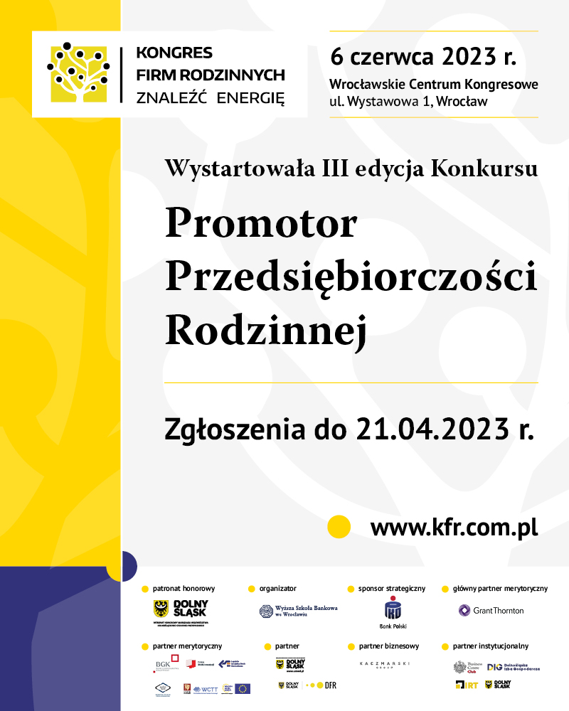 promotor przedsiębiorczości firm rodzinnych